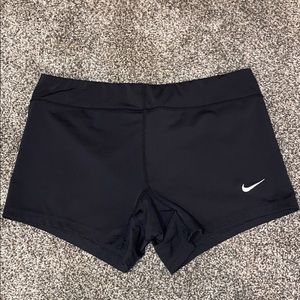 Nike athletic compression shorts